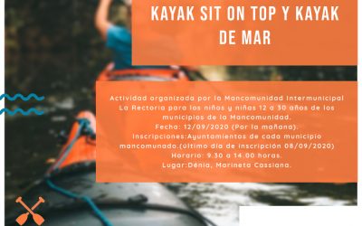 Seminario de Formación Kayak Sit On Top y Kayak de Mar